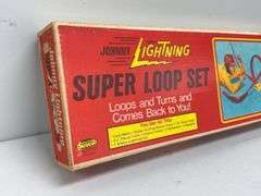 Vintage Johnny Lightning Super Loop Set with Box
