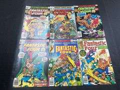 (J) Marvel Comics The Fantastic Four Comic Books.