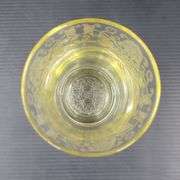 (Q) Yellow Depression Glass - Hazel-Atlas Florentine - Cups & Glasses