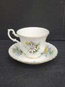 (Q) Vintage Royal Albert And Lefton Bone China/Porcelain Teacups And Saucers