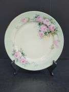 (Q) Vintage Limoges And D&C France Porcelain Plates With Floral And Fruit Designs