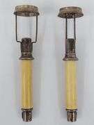 (II)(2) Gorham Co. Tiffany Style Candle Lamps