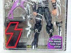 Kiss Paul Stanley Autographed McFarlane Acrion Figure On Blister Card w/ Signed Blister
