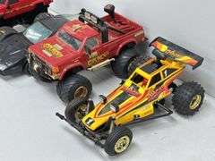 Lot Of Vintage RC Cars & Toy Vehicles