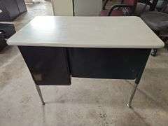(6) Classroom Style Seel Desk.
