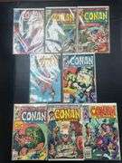(J) Vintage Marvel Comics Conan The Barbarian And King Conan Comic Books.