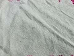 (Q) Rose Embroidered Cotton Tablecloth