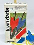 Vintage Sportcraft Lawn Darts / Jarts In Box