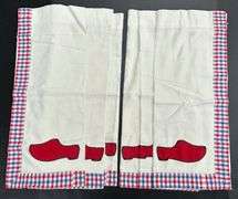 (Q) Hand-Stitched Cafe Curtains