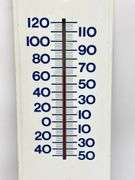 Vintage Pepsi Metal Thermometer