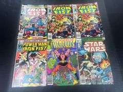 (J) 1970s & 1980s Marvel Comic Books.