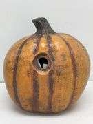 Blow Mold Plastic Evil Halloween Pumpkin