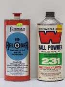 (AR) Assorted Smokeless Gun Powder And Cartridge Cases