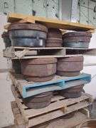Used Rear Brake Drums Off Of BlueBird Buses