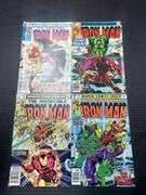 (J) Marvel The Invincible Iron Man Comic Books.