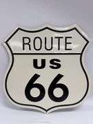 Route 66 Embossed Metal Sign
