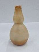 (Q) Westmoreland Hand Painted Rose Milk Glass Vase