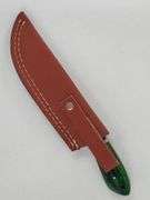 (II) Damascus Steel Hunting Knife With Sheath