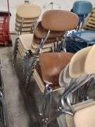 MCM Stackable School Chairs