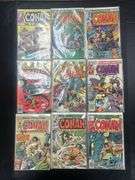 (J) Vintage Marvel Comics Conan The Barbarian And King Conan Comic Books.