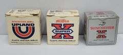 (AR) 25 Western Super X 16 Ga Plastic Shotgun Shells, 7 Winchester Super X 20 Ga Lead Shot,