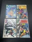 (J) Collection Of Marvel Conan Comic Books.