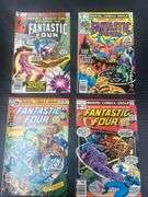 (J) Marvel Fantastic Four Comic Books, 1970s-1980s.