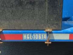 2018 HGL 14' Drop Deck Trailer, Series 10614