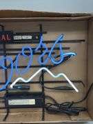 Coors Beer Neon Advertising Sign