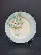 (Q) Vintage Limoges And D&C France Porcelain Plates With Floral And Fruit Designs