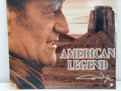 John Wayne Metal Sign