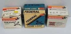 (AR) 25 Western Super X 16 Ga Plastic Shotgun Shells, 7 Winchester Super X 20 Ga Lead Shot,