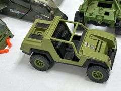 1980s Hasbro GI Joe Action Figure Vehicle Lot / Cobra