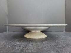 (Q) Vintage Aluminum Everlast Lazy Susan And Wilson Specialties Co 2-Tiered Serving Tray