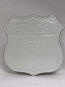 Route 66 Embossed Metal Sign