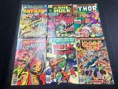 (J) Vintage Marvel Comics. 1973-1988.