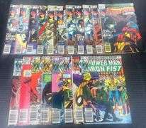 (J) Marvel Spider-Woman And Power Man And Iron Fist Comic Books, Late 1970s - Early 1980s.