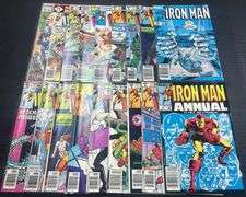 (J) Marvel The Invincible Iron Man Comic Books.