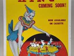 Vintage Beru HaHa Circus Card Stock Advertising Poster Sign