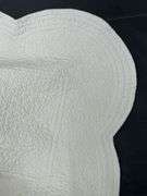 (Q) Quilted & Embroidered Decorative  Sham Pillowcases & Bedspread