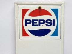 Vintage Pepsi Metal Thermometer