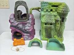 1980s Mattel MOTU Masters Of The Universe Play Set Lot
