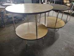 Adjustable Round Activity Tables