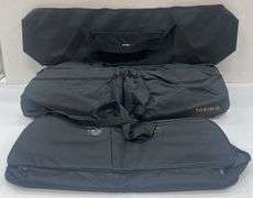 (J)VidPro Padded Tripod Bag, Tripod Bag, And Toribio Telescope Bag.