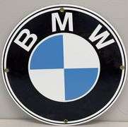 BMW Porcelain Sign