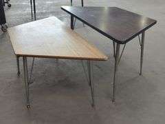 Trapezoid Adjustable Table
