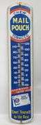 Mail Pouch Tobacco Metal Advertising Thermometer