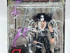 Kiss Paul Stanley Autographed McFarlane Acrion Figure On Blister Card w/ Signed Blister