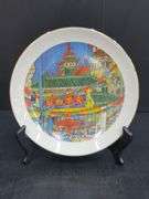 (Q) Limited Edition Franklin McMahon Chicago Collection Commemorative Plates From The 1970s And 80s