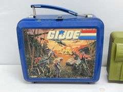 1980s Hasbro GI Joe ARAH Weapons Accessories / Luncbox , Play Mat and More